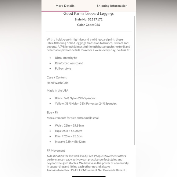 FP Movement Good Karma Leggings - Picture 3 of 9